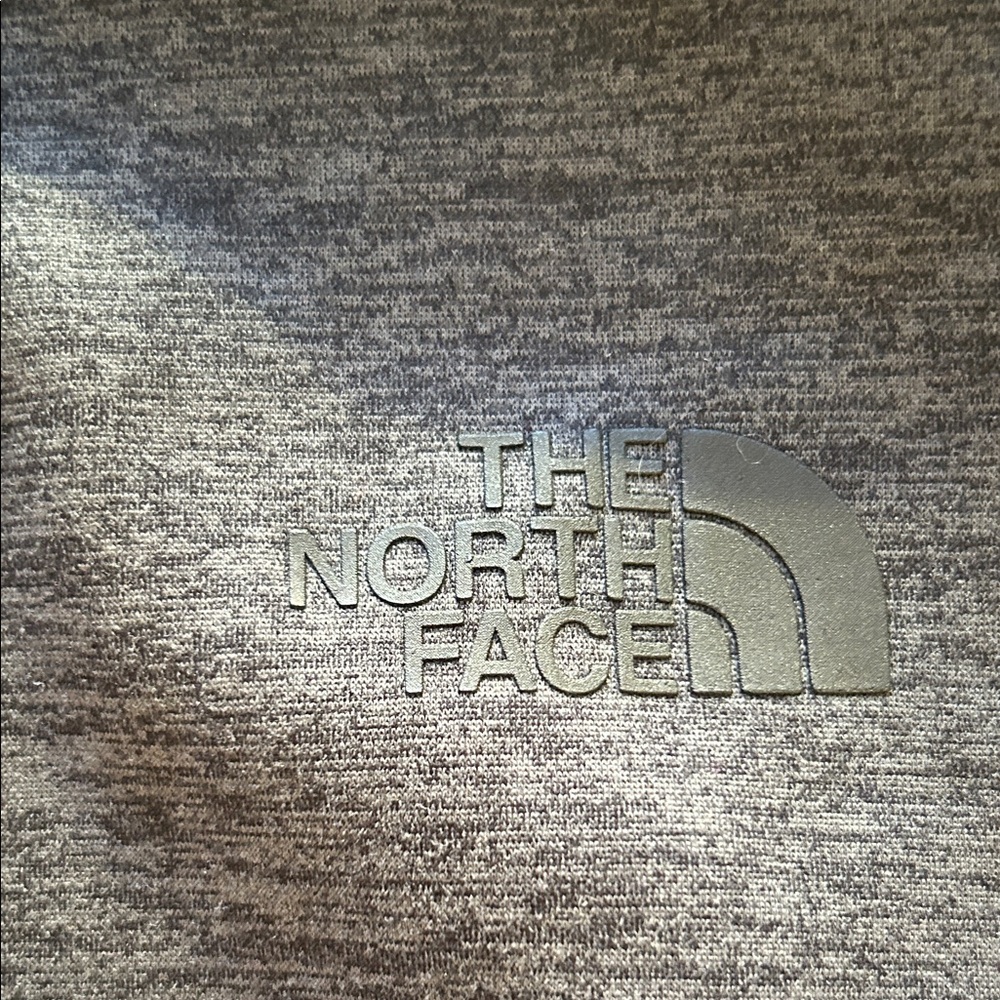 The North Face Heather Gray Logo Jacket - Picture 2 of 5